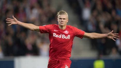 Erling Haaland steht in Salzburg bis 2023 unter Vertrag