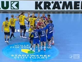Spiel Highlights zu TVB Stuttgart - Rhein-Neckar Löwen