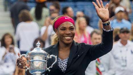  Serena Williams gewann die US Open zuletzt 2014