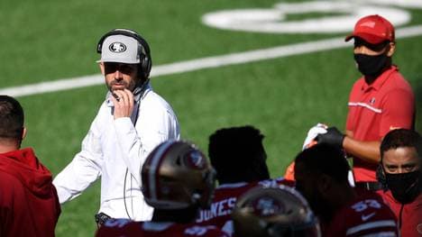 49ers-Coach Kyle Shanahan hielt sich nicht an die Maskenpflicht