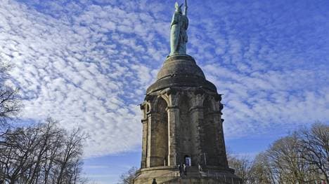 Das Hermannsdenkmal in Detmold