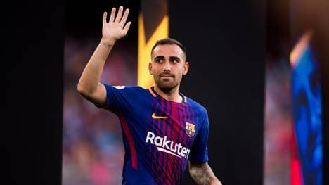 Paco Alcacer brachte den FC Barcelona in Murcia in Führung