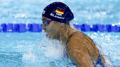 Brustschwimmerin Anna Elendt