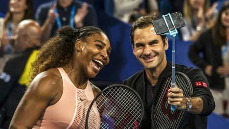 Williams begrüßt Federer im "Renter-Klub".