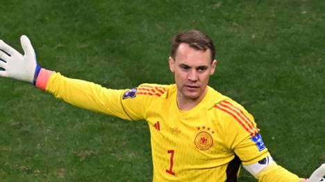 Manuel Neuer trägt zum 56. Mal die Kapitänsbinde