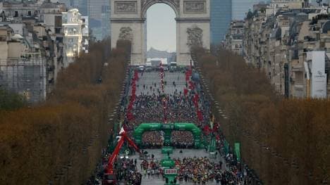 Champs-Elysees: Schauplatz der Olympischen Spiele