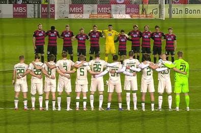 Gänsehaut! Gedenkminute für Georg Koch