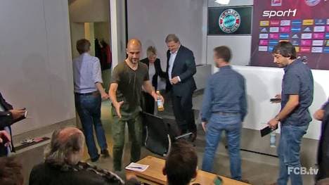 Pep Guardiola verabschiedet sich