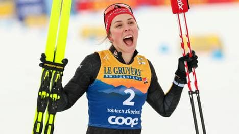 Stark auch über 10 km: Coletta Rydzek