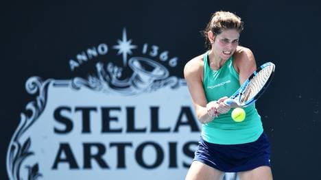 Julia Görges setzt sich in ihrem Erstrunden-Match souverän durch