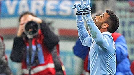 Felipe Anderson traf einmal und bereitete zwei Tore vor