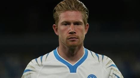 De Bruyne spielt seit Sommer in Neapel