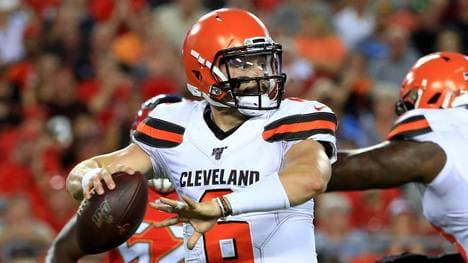 Baker Mayfield erlebte einen durchwachsenen Abend