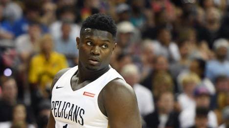 Zion Williamson machte sein erstes Spiel für die New Orleans Pelicans