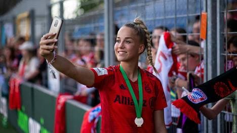 Bleibt bei den Bayern: Giulia Gwinn