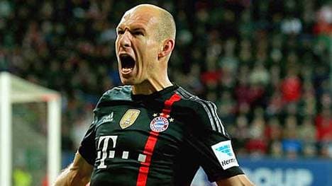 Arjen Robben erhält in der Hinrunde von SPORT1 die Durchschnittsnote 1,96
