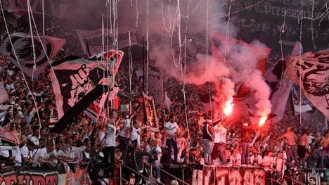 Beim Pokal-Spiel zwischen Eintracht Frankfurt und Darmstadt 98 droht Randale