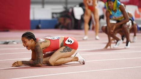 Salwa Eid Naser schreibt bei der Leichathletik-WM Geschichte