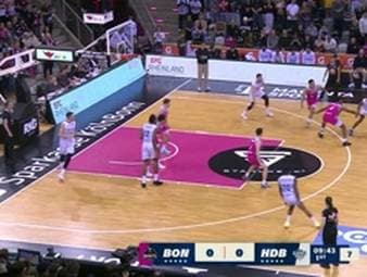 Die BBL-Highlights der Telekom Baskets Bonn - MLP Academics Heidelberg im Video.