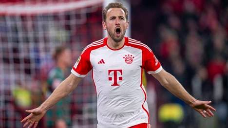 Harry Kane konnte das direkte Duell gegen Serhou Guirassy eindeutig für sich entscheiden