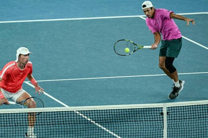 Australien-Doppel verpasst Heim-Titel