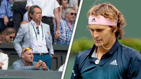 Zwischen Alexander Zverev (r.) und Patricio Apey (l.) droht eine juristische Schlammschlacht