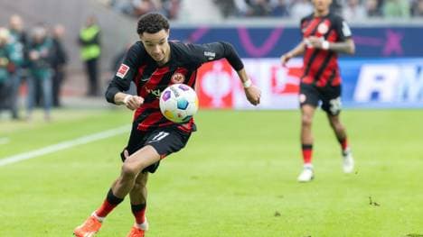 Wieder verletzt: Hugo Ekitike von Eintracht Frankfurt