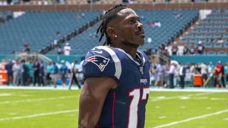 Antonio Brown stand zuletzt bei den New England Patriots unter Vertrag