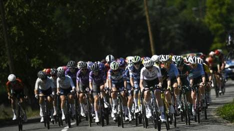 Das Hauptfeld bei der Tour 2025