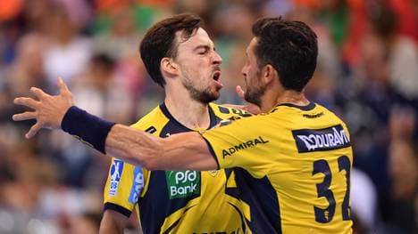 Die Rhein-Neckar Löwen erkämpfen sich die Führung zur Halbzeit