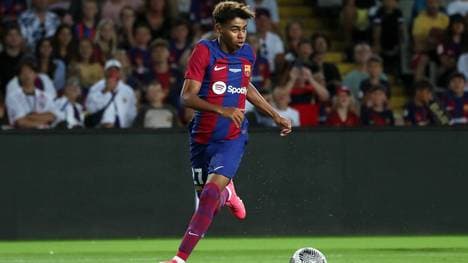 Barcelonas Wunderkind Lamine Yamal glänzte gegen Tottenham