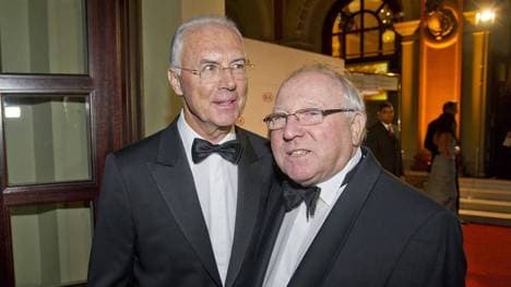 Franz Beckenbauer und Uwe Seeler