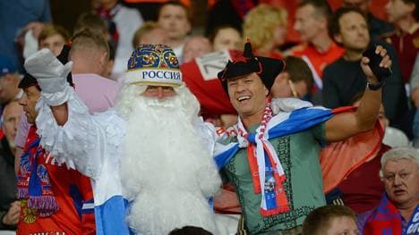 Kurioses statt Krawallen: Russlands Fans verhielten sich vorbildlich
