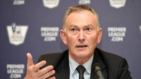 Die Premier League mit Ligaboss Richard Scudamore ist für eine weitere EU-Zugehörigkeit