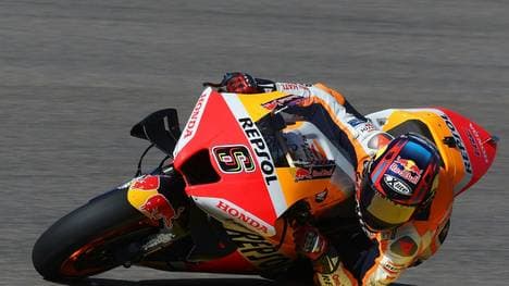 Ersatzmann Bradl in der Königsklasse MotoGP Letzter 