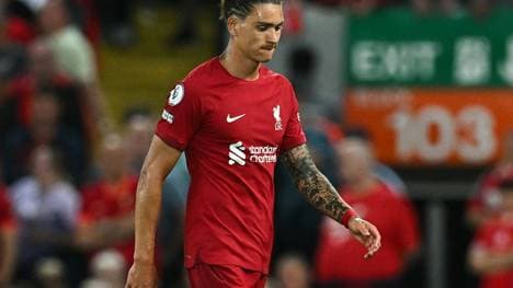 Rote Karte für Neuzugang Darwin Nunez