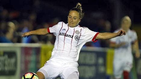 Gina Lewandowski spielt seit 2012 beim FC Bayern München