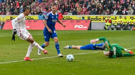 Der 1. FC Köln gewinnt sein Heimspiel gegen den FC Schalke 04