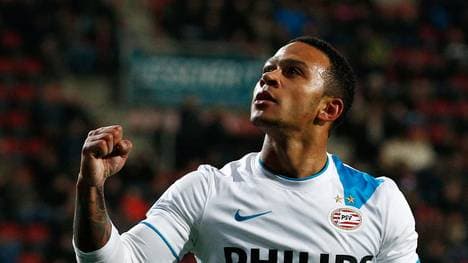 Memphis Depay wurde mit Eindhoven Meister