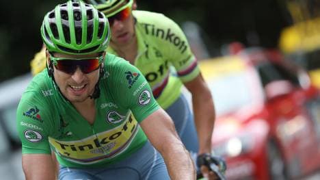 Peter Sagan war auch am Samstag Teil einer Fluchtgruppe