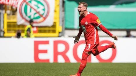 Marlon Ritter trifft mit dem 1. FC Kaiserslautern am Samstagabend auf den FC Schalke 04