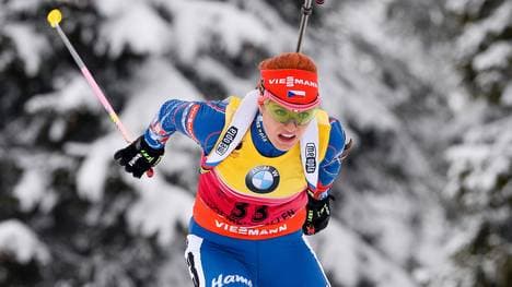 Gabriela Soukalova gewinnt als erste Tschechin den Gesamtweltcup