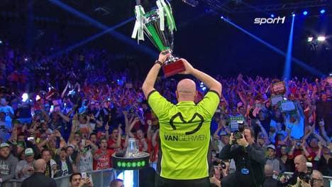 Michael van Gerwen, Trophäe, European Darts Championship