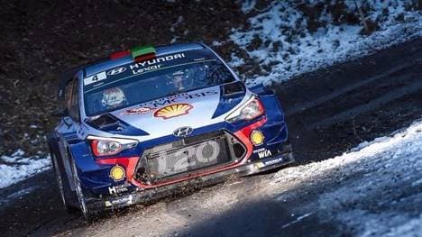 Hayden Paddon wird mit seinem Hyundai i20 nicht mehr weiterfahren