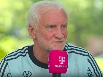 Im MagentaTV-Interview gewährt Rudi Völler Einblicke in die weitere Planung mit DFB-Trainer Julian Nagelsmann.