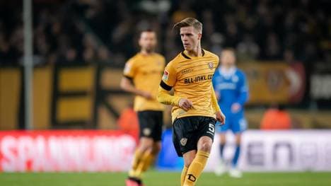 Dzenis Burnic absolvierte in dieser Saison 22 Einsaätze in der 2. Bundesliga für Dynamo Dresden