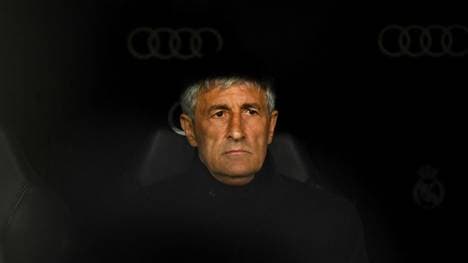 Quique Setién steht beim FC Barcelona unter Druck