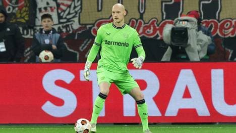Bleibt Bayer erhalten: Ersatzkeeper Niklas Lomb