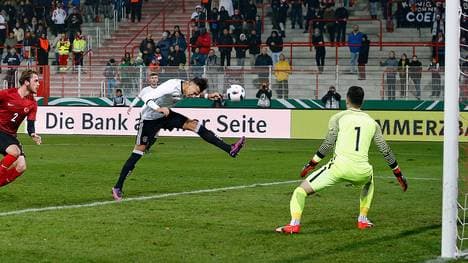 Selbst beste Chancen vergab die U21 um Davie Selke teilweise kläglich