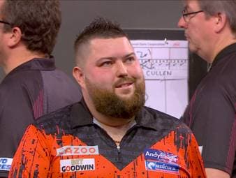 Joe Cullen glänzt gegen seinen Kumpel Michael Smith mit einem Monster-Finish. In Summe ist Cullen gegen den Bully Boy aber chancenlos. 